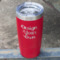 Custom Design - Red Polar Camel Tumbler - 20oz - Angled