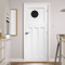 Custom Design - Round Wall Decal on Door