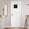 Custom Design - Square Wall Decal on Door