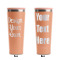 Custom Design - Peach RTIC Everyday Tumbler - 28 oz. - Front and Back