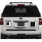 Custom Design - Personalized Square Car Magnets on Ford Explorer