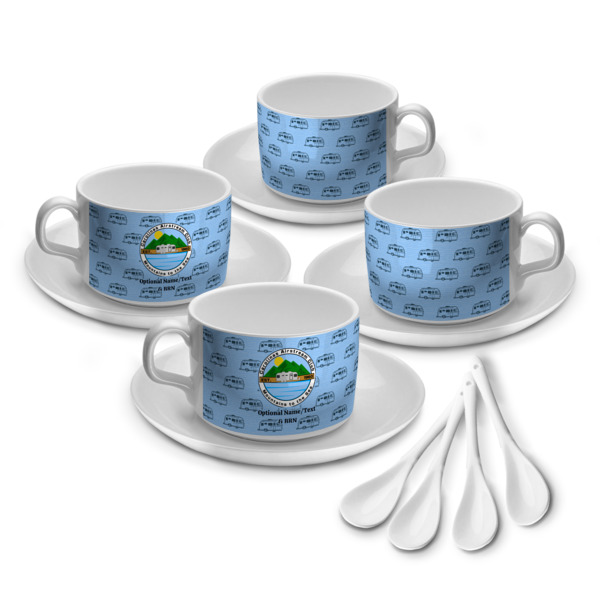 Custom Design Your Own Tea Cup - Set of 4