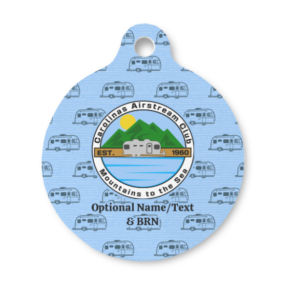 Custom Design Your Own Round Pet ID Tag - Small