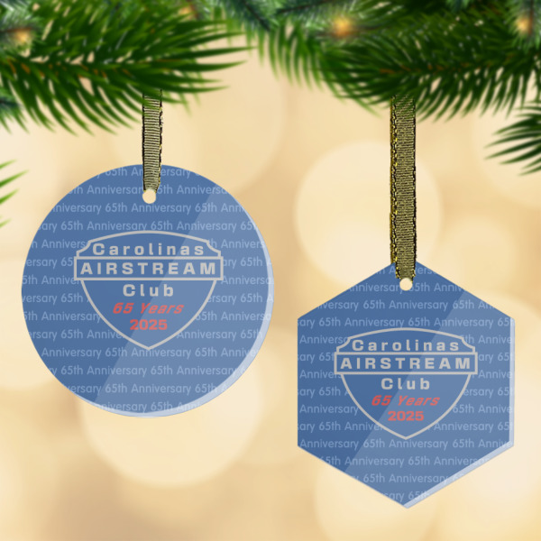 Custom Design Your Own Flat Glass Ornament