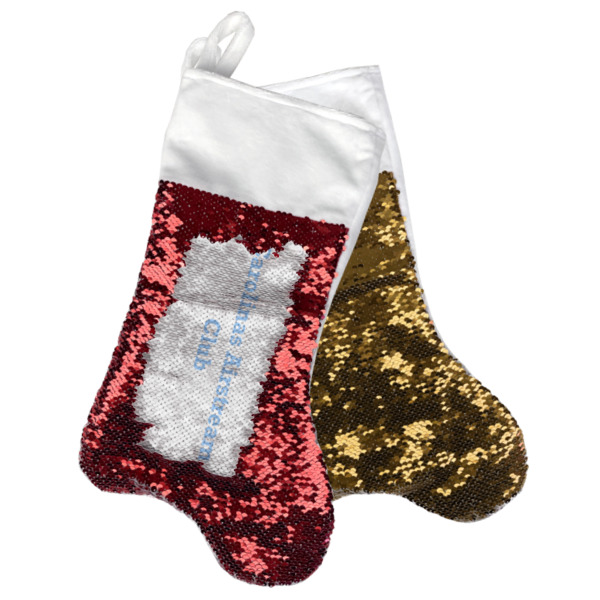 Custom Design Your Own Reversible Sequin Stocking