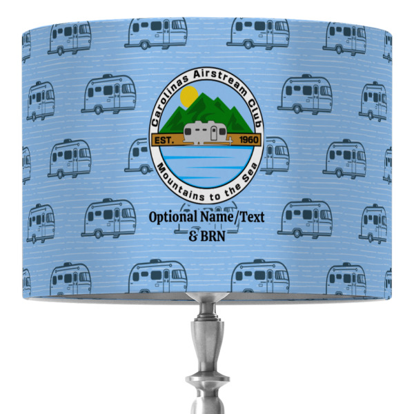 Custom Design Your Own 16" Drum Lamp Shade - Fabric