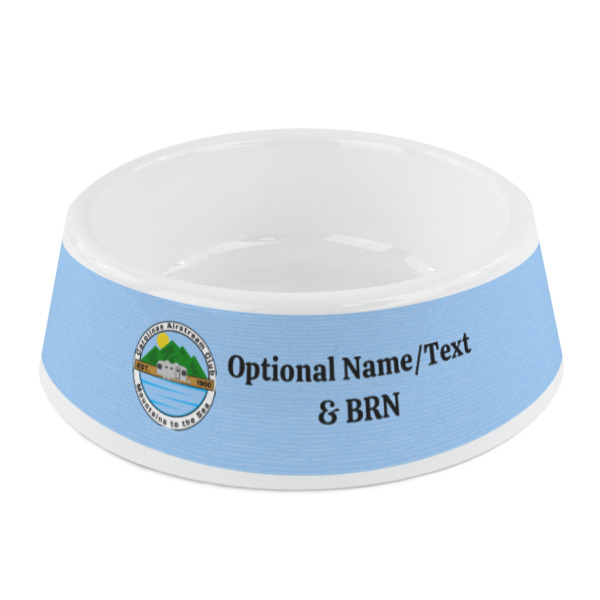 Custom Design Your Own Plastic Dog Bowl - Small