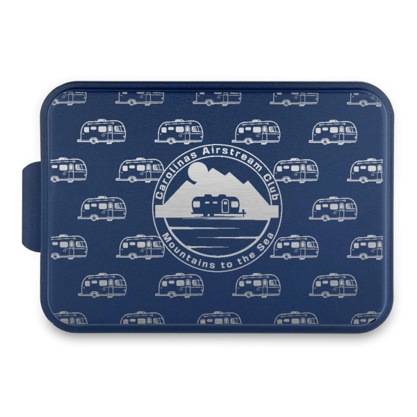 Custom Design Your Own Aluminum Baking Pan with Navy Lid