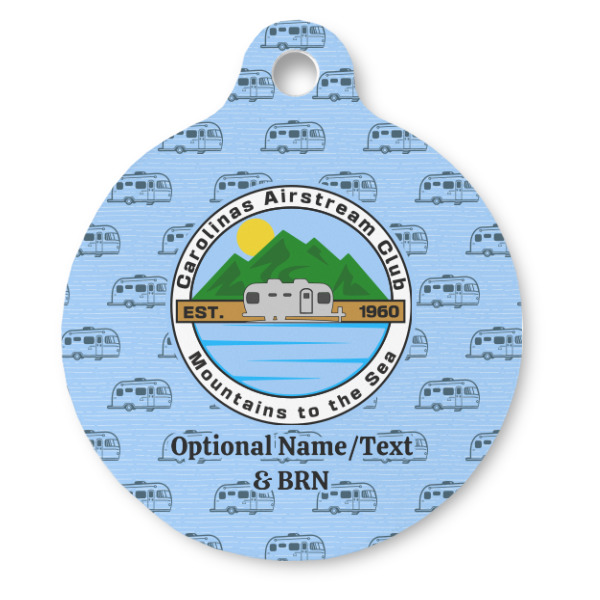 Custom Design Your Own Round Pet ID Tag