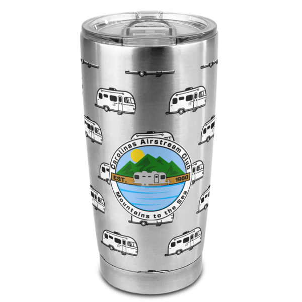 Custom Design Your Own 20oz Stainless Steel Double Wall Tumbler - Full Print