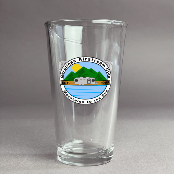 Custom Design Your Own Pint Glass - Full Color Logo