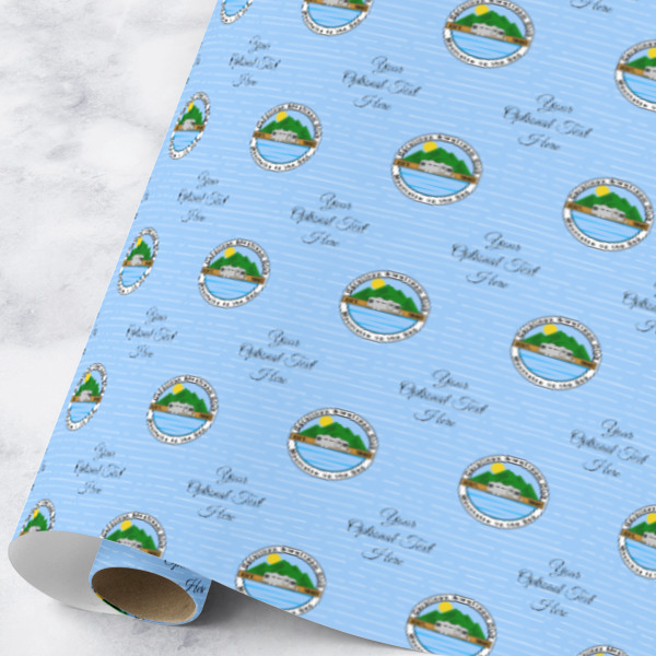 Custom Design Your Own Wrapping Paper Roll - Large - Satin