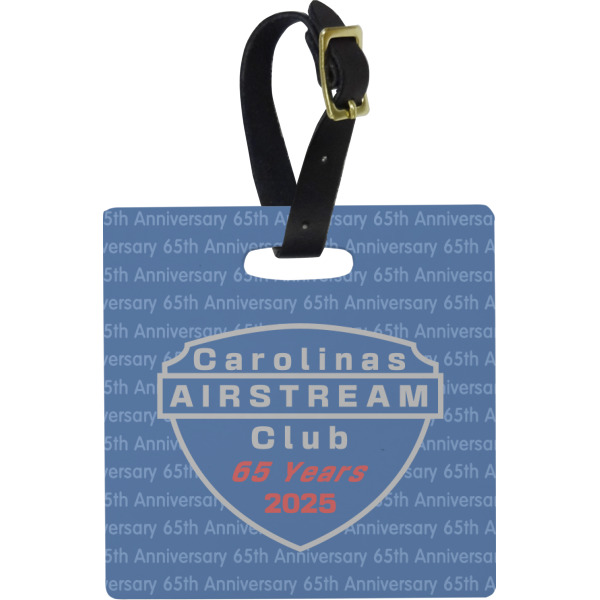 Custom Design Your Own Plastic Luggage Tag - Square