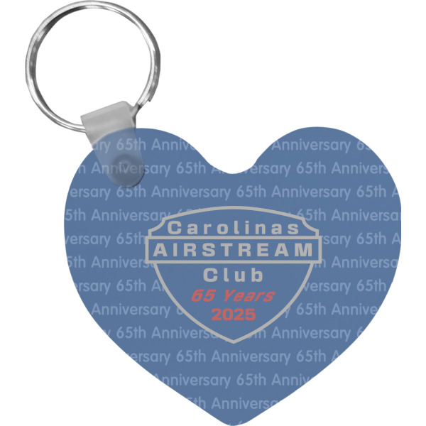 Custom Design Your Own Heart Plastic Keychain