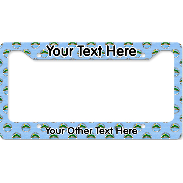 Custom Design Your Own License Plate Frame - Style B