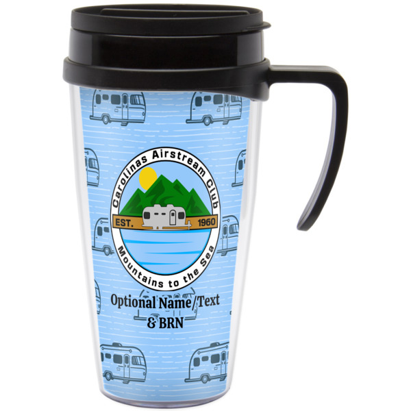 Custom Design Your Own Acrylic Travel Mug with Handle