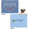 Custom Design - Microfleece Dog Blanket - Regular - Front & Back