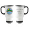 Custom Design - Stainless Steel Travel Mug with Handle - Front & Back