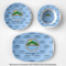 Custom Design - Microwave Safe Composite Polymer Plastic Dishware - Group