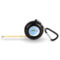 Custom Design - 6ft Pocket Tape Measure w/ Carabiner Hook - Front