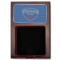 Custom Design - Red Mahogany Sticky Note Holder - Flat