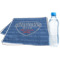 Custom Design - Sports Towel Folded with Water Bottle