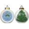 Custom Design - Ceramic Christmas Ornament - X-Mas Tree (APPROVAL)