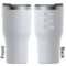 Custom Design - RTIC Tumbler - White - Double Sided - Front and Back