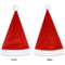 Custom Design - Santa Hats - Front and Back (Double Sided Print) APPROVAL