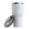 Custom Design - RTIC Tumbler -  White - With Lid