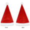 Custom Design - Santa Hats - Front and Back (Single Print) APPROVAL