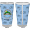 Custom Design - Pint Glass - Full Color - Front & Back Views