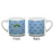 Custom Design - Double Shot Espresso Cup - Single - Front & Back