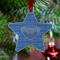 Custom Design - Metal Star Ornament - Lifestyle