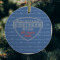 Custom Design - Frosted Glass Ornament - Round (Lifestyle)