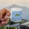 Custom Design - Single Shot Espresso Cup - Lifestyle in Hand