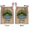 Custom Design - Santa Bag - Front and Back