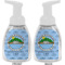 Custom Design - Foam Soap Bottle - White - Front & Back