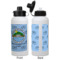 Custom Design - Aluminum Water Bottle - White APPROVAL