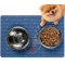 Custom Design - Dog Food Mat - Small LIFESTYLE