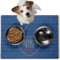 Custom Design - Dog Food Mat - Medium LIFESTYLE