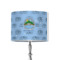 Custom Design - 8" Drum Lampshade - On Stand (Fabric)