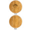 Custom Design - Bamboo Cutting Board - Front & Back