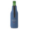 Custom Design - Zipper Bottle Cooler - BACK (bottle)