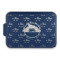 Custom Design - Aluminum Baking Pan - Navy Lid - FRONT