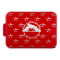 Custom Design - Aluminum Baking Pan - Red Lid - FRONT