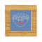 Custom Design - Bamboo Trivet with 6" Tile - FRONT