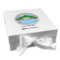 Custom Design - Gift Boxes with Magnetic Lid - White - Front