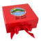 Custom Design - Gift Boxes with Magnetic Lid - Red - Front