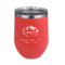 Custom Design - Stainless Wine Tumblers - Coral - Single Sided - Front